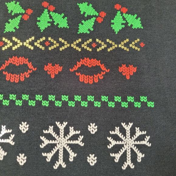 Fifth Sun Holiday Cheer Silky T-shirt size Large - Picture 4 of 6